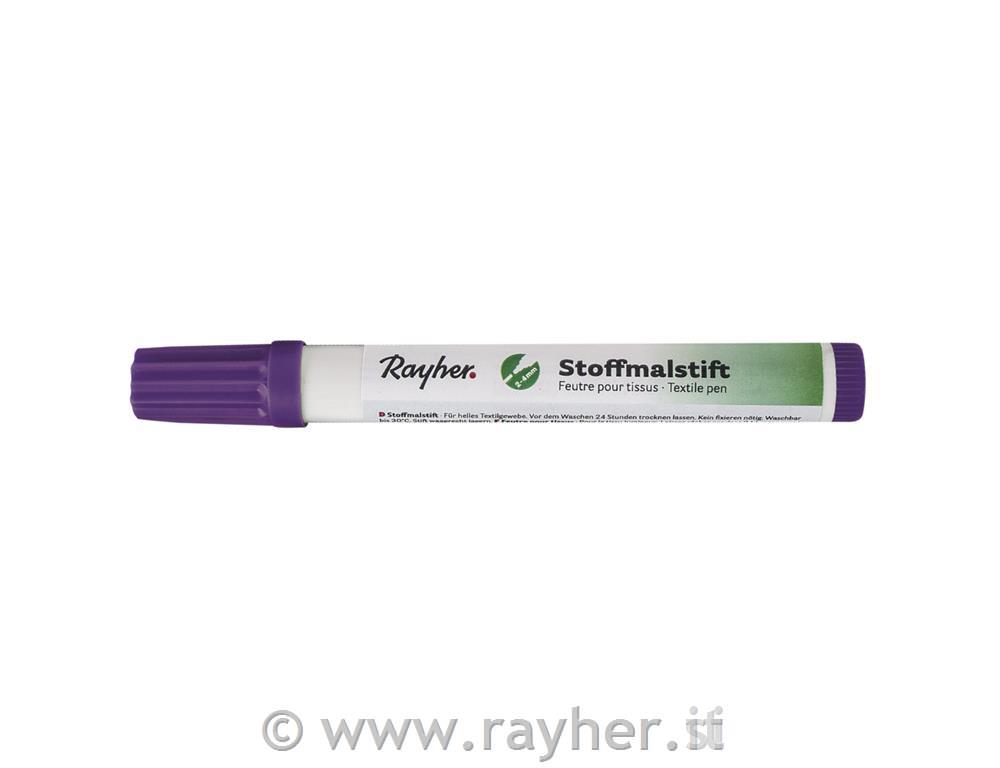 Flomaster za tekstil, debel, vijoličen