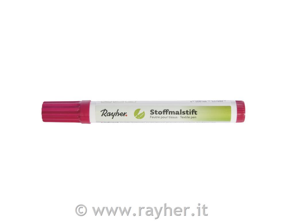 Flomaster za tekstil, debel, fuksija