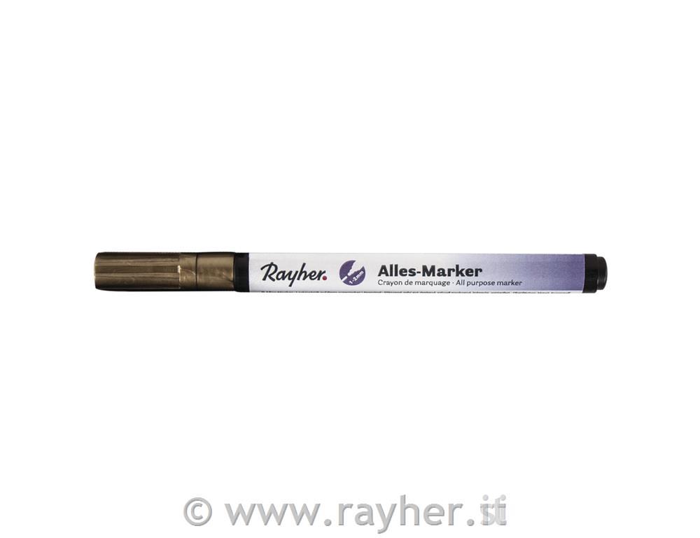 Flomaster, tanek, zlat