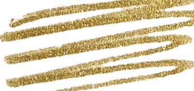 Penna, effetto metallico - oro