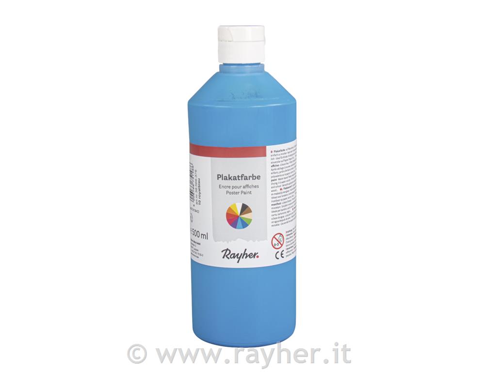 Rayher tempera, modra, 500 ml
