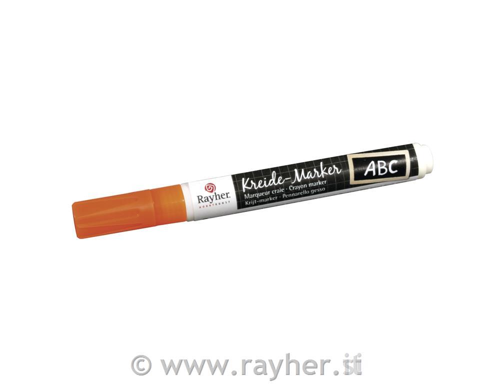 Crayon marker, shiny orange, chock tip 2