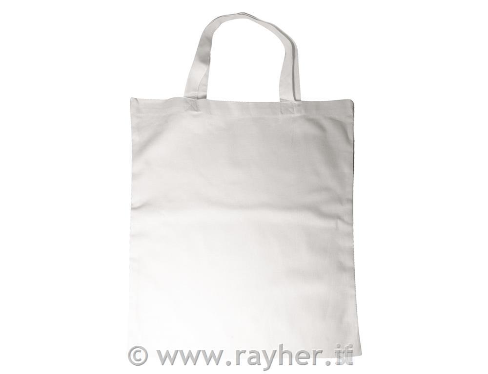 Vrečka bombaž, bela, 42x38 cm