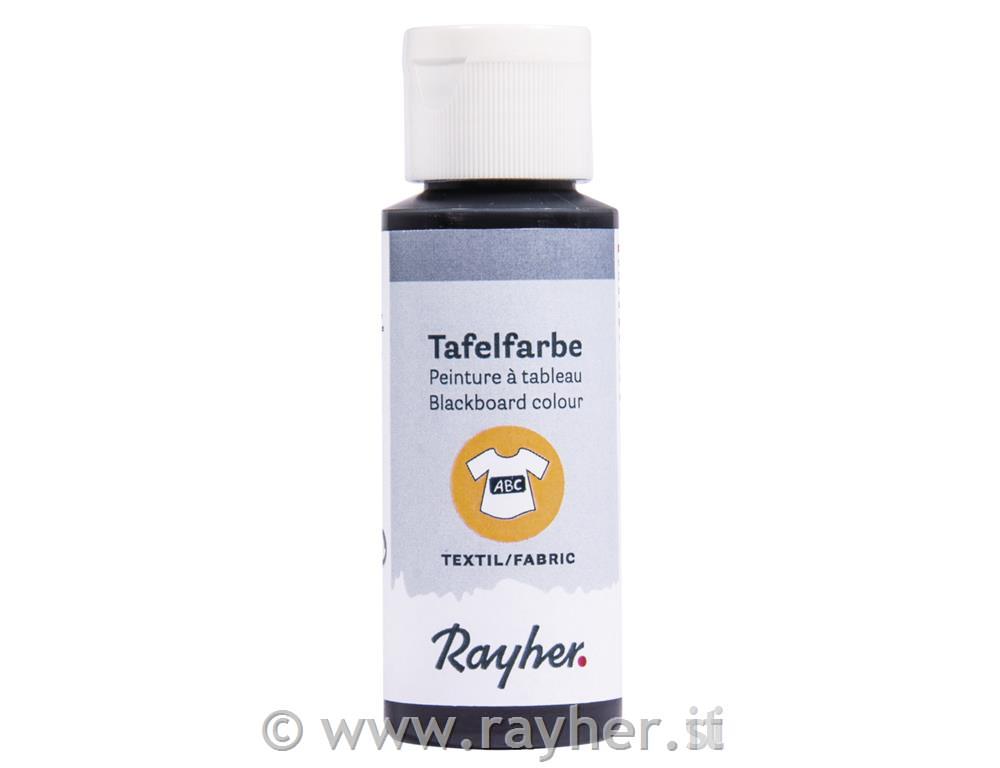 Colore da lavagna tessutoflacone 50mlnero