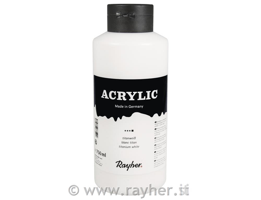 Akrilna barva Artists , titanium bela, 750ml