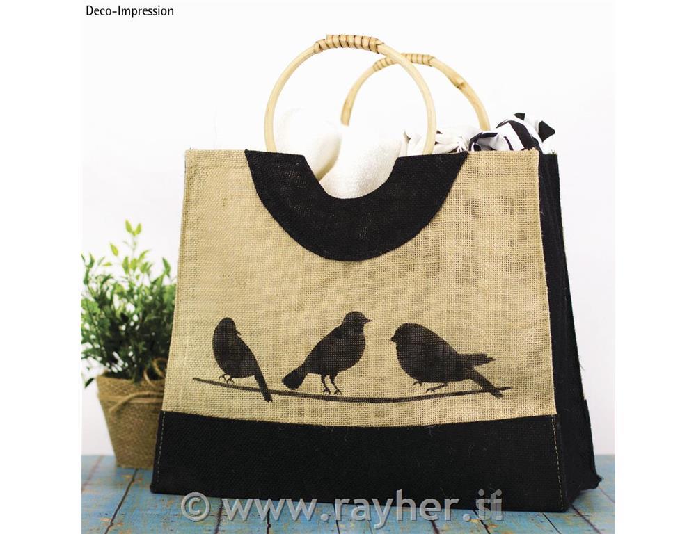 Mascherina amici pennuti30,5x30,5cm, bus.blis. 1pz