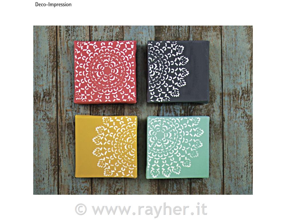 Šablona Ornament, 15.25x20.32cm