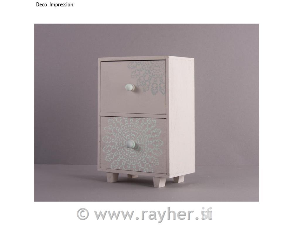 Šablona Ornament, 15.25x20.32cm