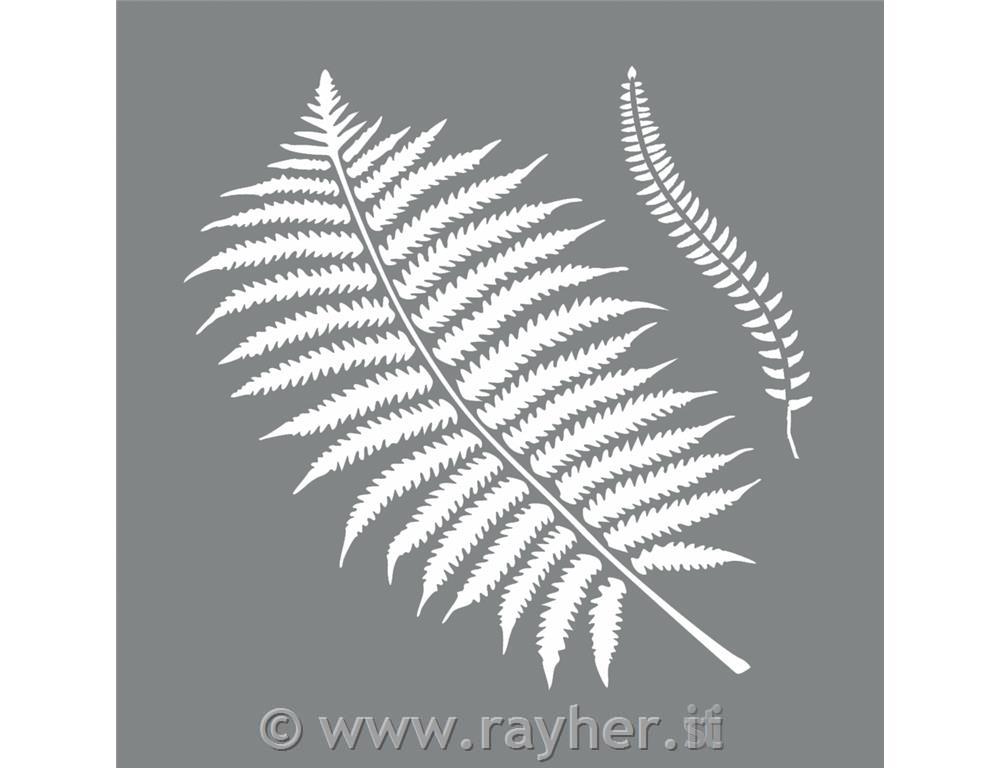 Šablona Botanic, 20.32x20.32cm, 2 poli