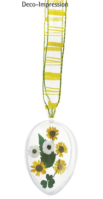 Uovo plastica, apribile, 14 cmcristallo