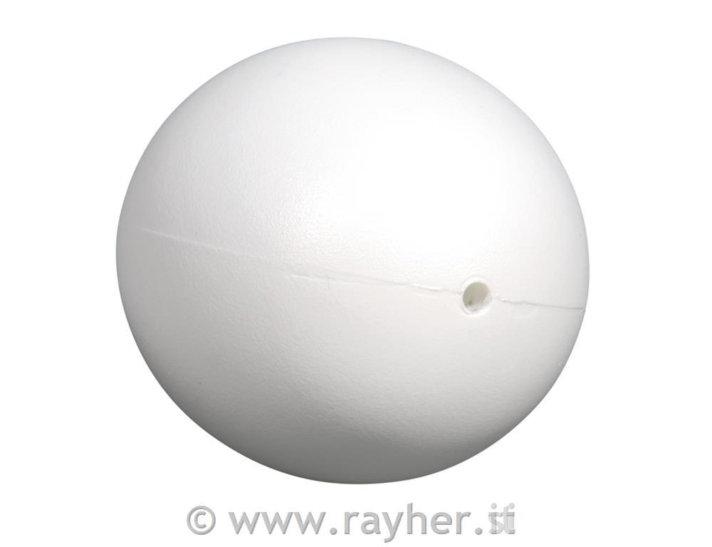 Plastic eggs, 10 cm, white