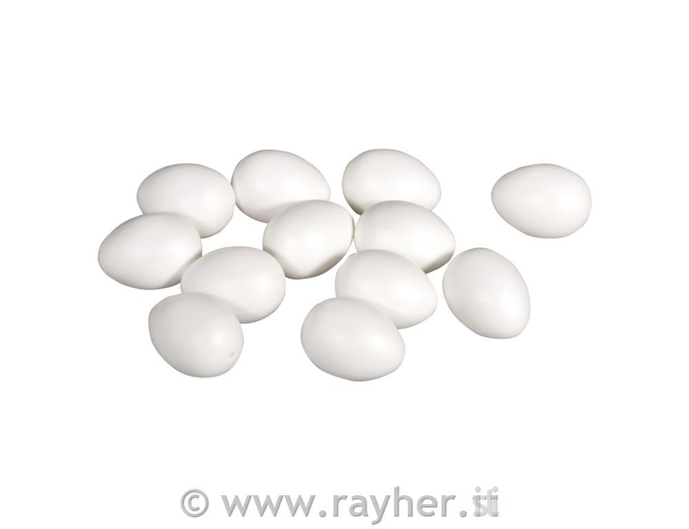 Plastična jajca, 4,5 cm, 12 kom.