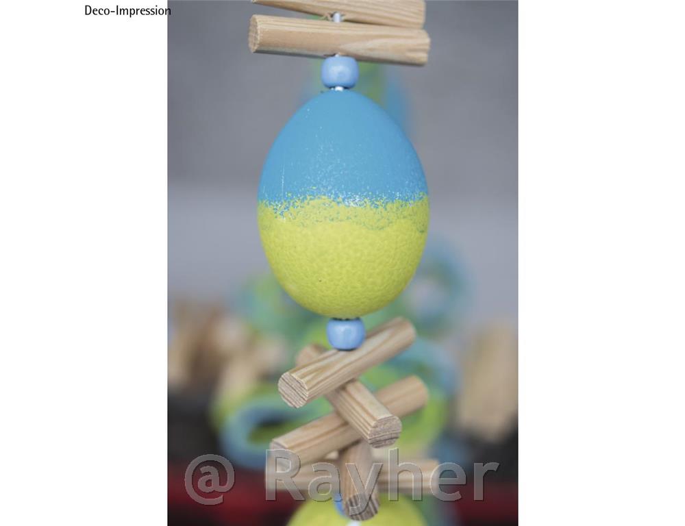 Uova plastica, 10cm obus.blis. 4pz