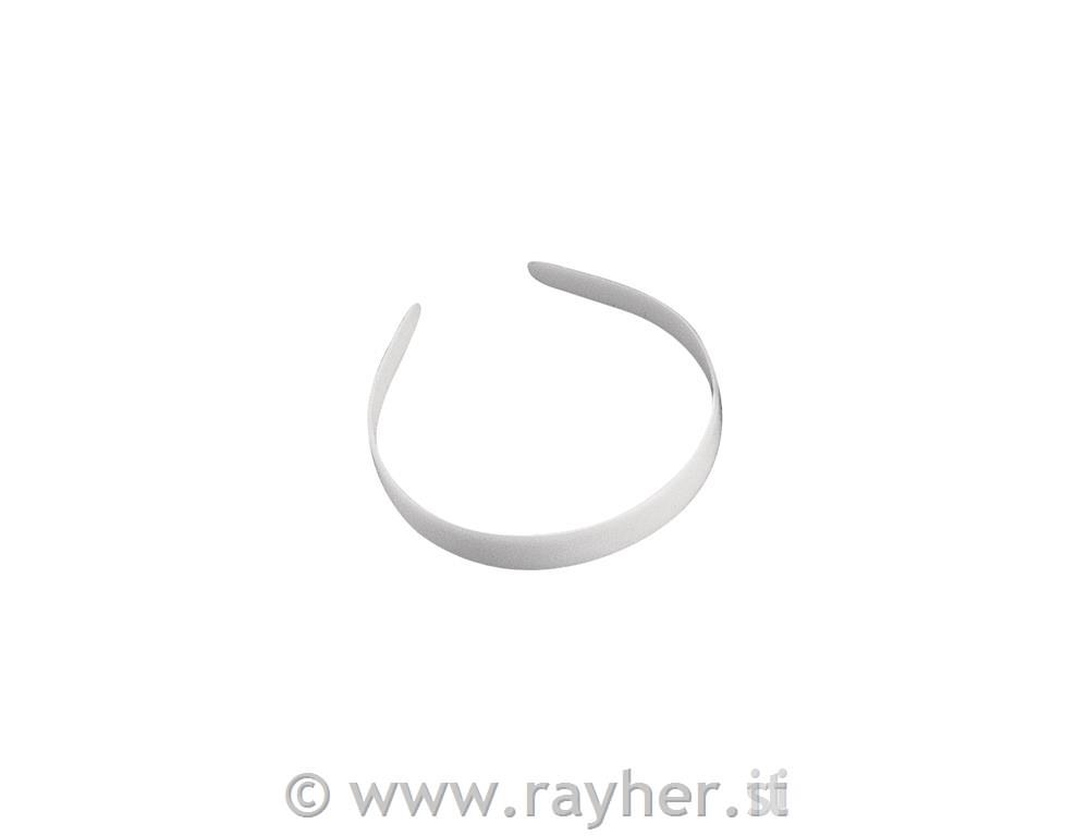 Obroč za lase, bel, 1 kom.