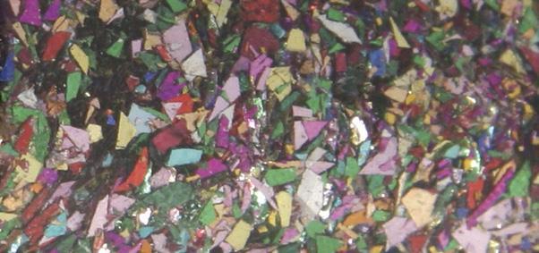 Bleščice, mešane, 10 ml, PET