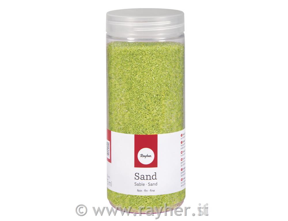 Pesek, fin, majsko zelen, 0,1-0,3 mm, 800g