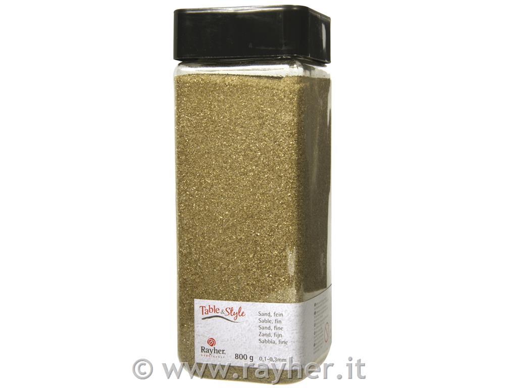 Pesek, fin, zlat, 0,1-0,3 mm, 800g