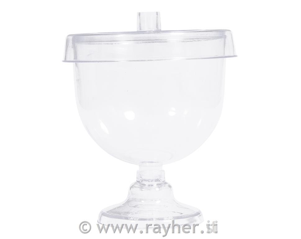 Stojalo za sladice,mini, plastično, 6x8c