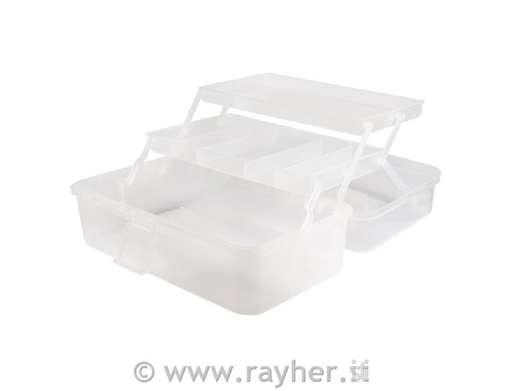 Cassetta di plastica per gli attrezzi, 310x170x150mm