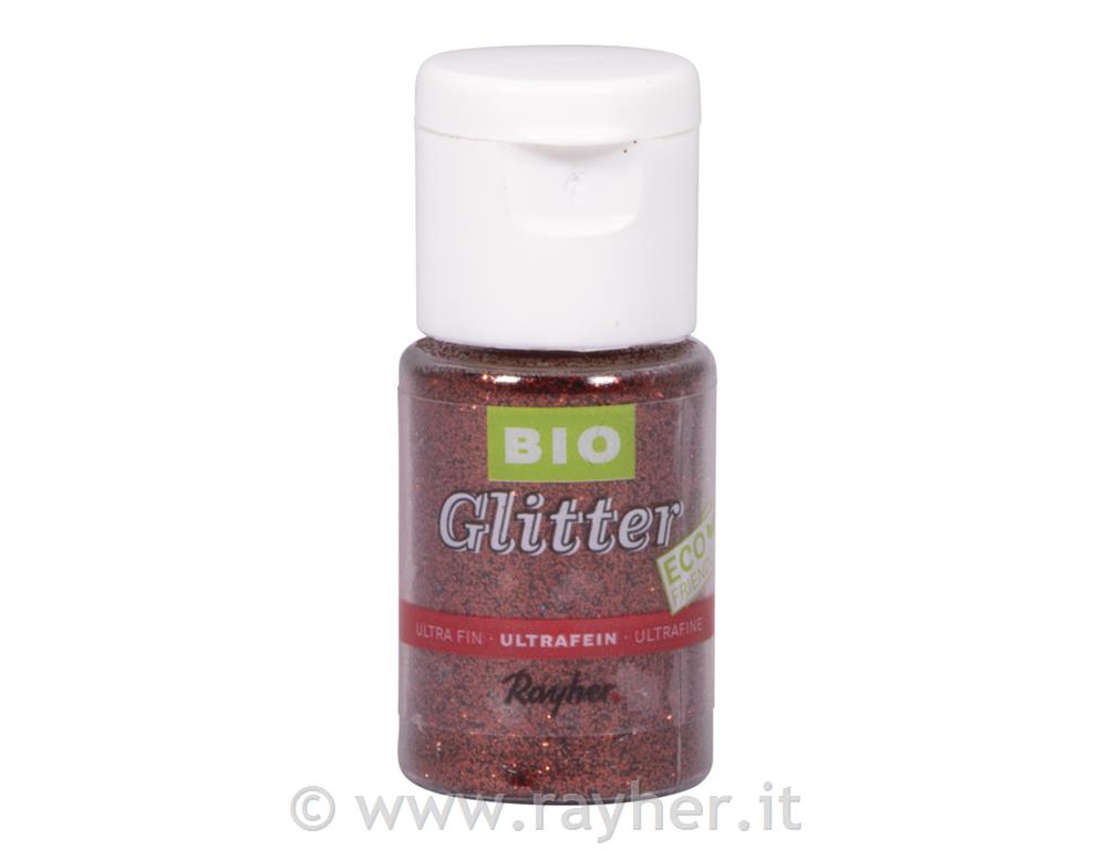 Bio-Glitter Ecologico ultra-fine, classic red