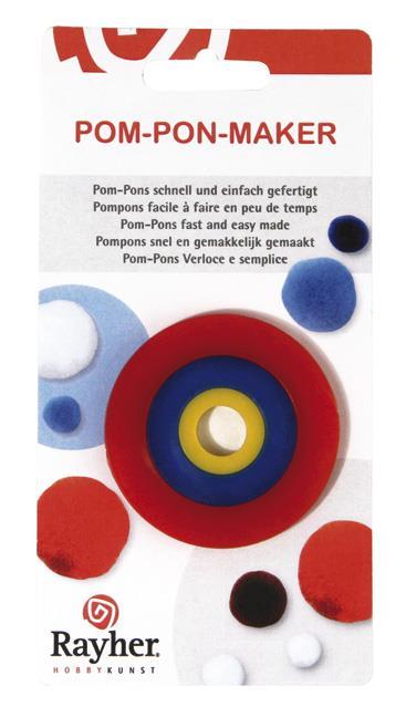 Pom Pon Maker, o 5,5 cm, blister card 1