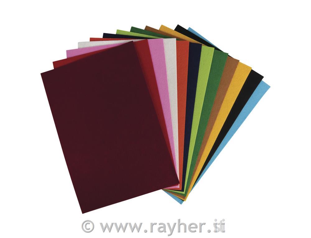 Pannolenci 30x44 cm set 12assortiti