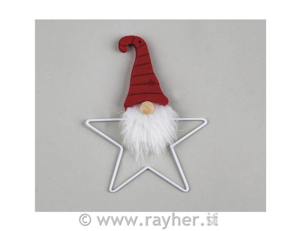 Palčki na kovin.zvezdi, obeski, set 3