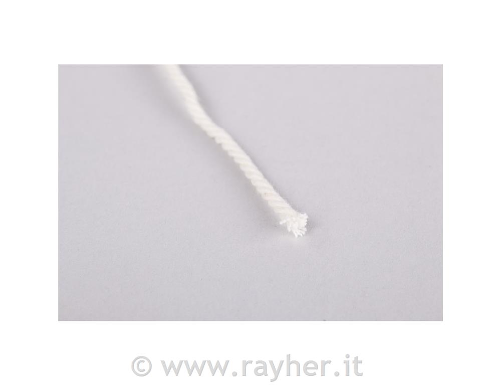 Filo, 2,5mm ospoletta 70mbianco