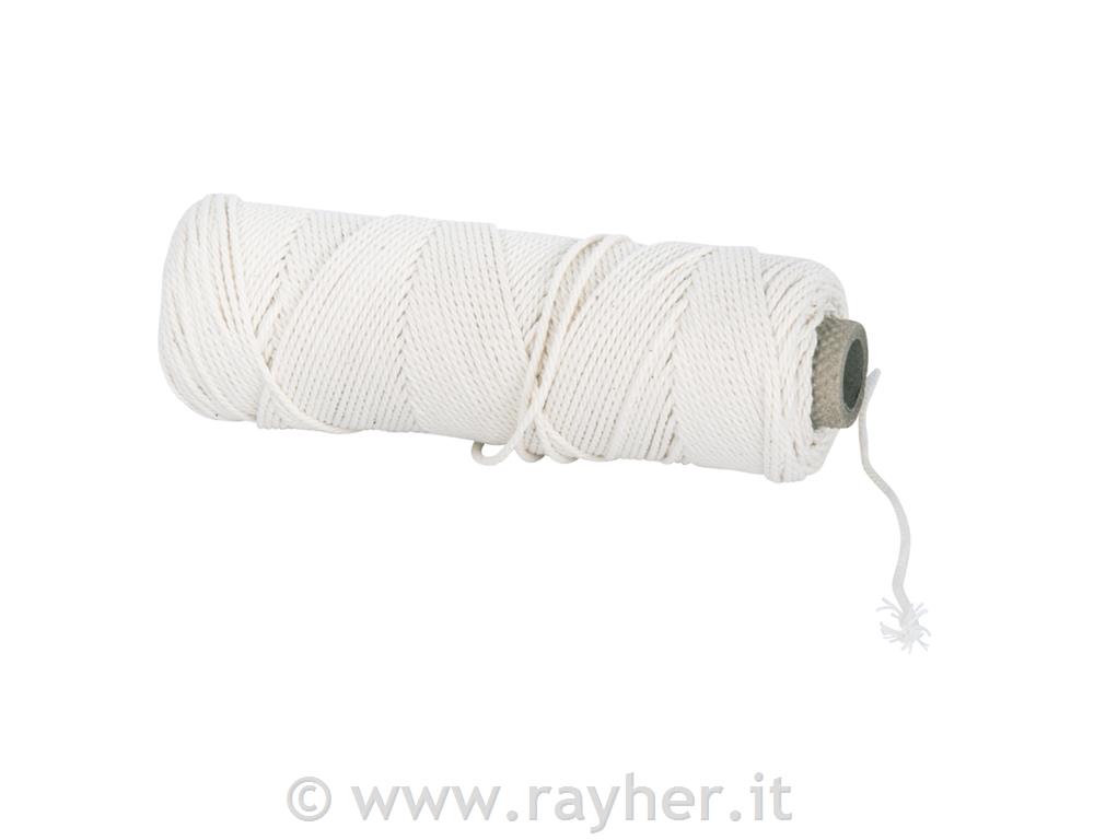 Filo, 2,5mm ospoletta 70mbianco