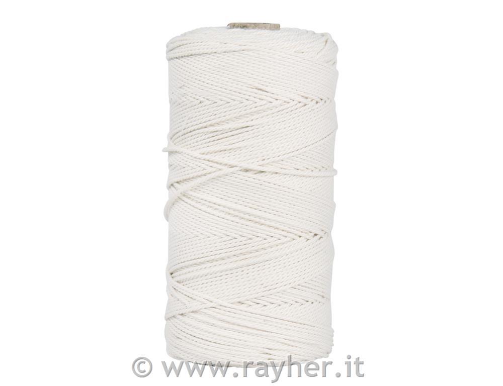 Filo, 2,5mm ospoletta 260mbianco