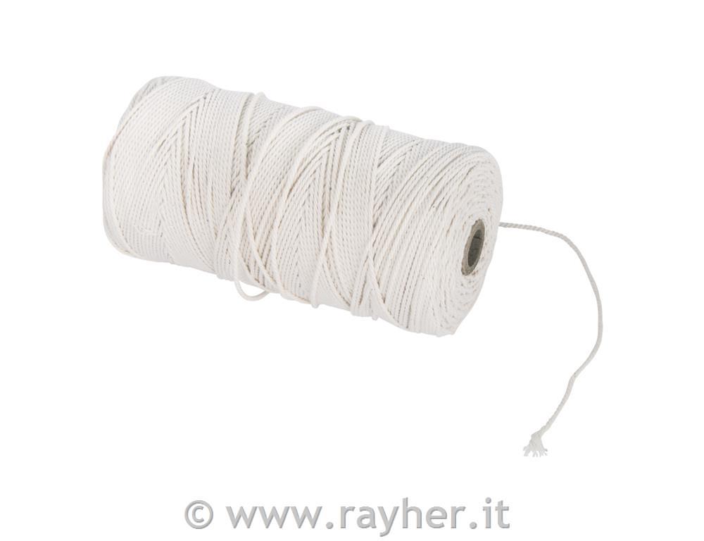 Filo, 2,5mm ospoletta 260mbianco