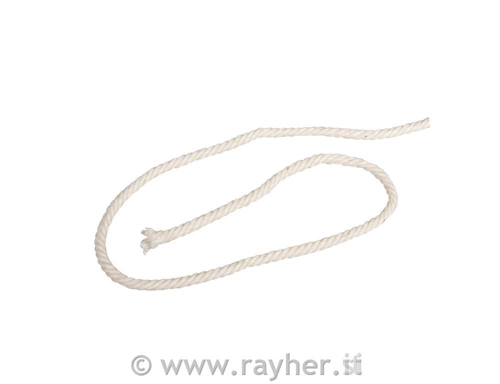 Vrvica jarn, 3,7mm, bela, 141m