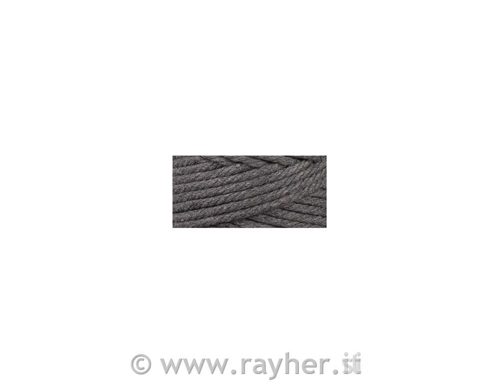 Vrvica makrame, siva, 3 mm, 70 m