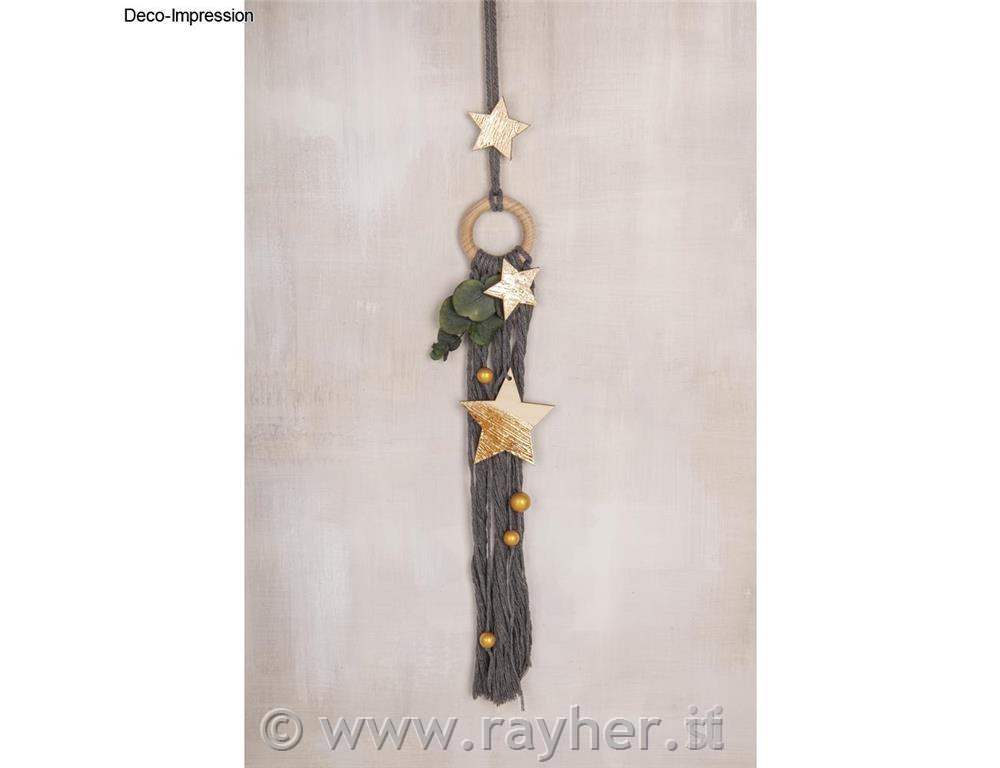 Vrvica makrame, siva, 3 mm, 70 m