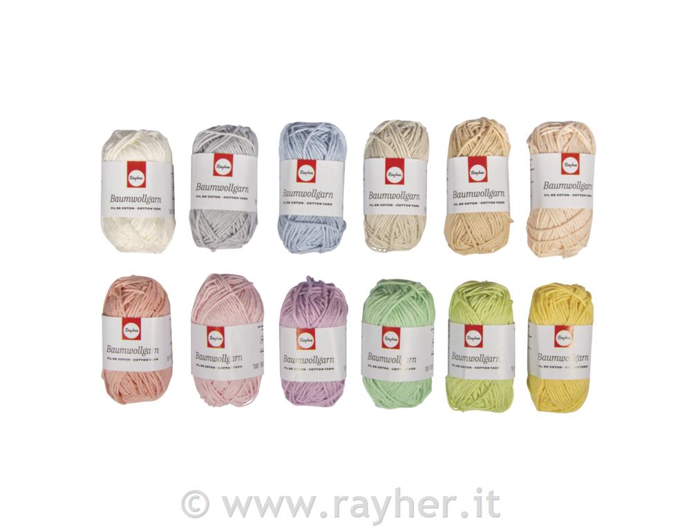 Bombažna preja, 20g x12 kom