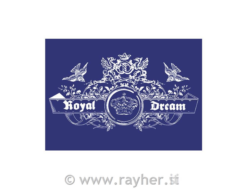 Šablona, Royal Dream, DIN A4, 1 šablona + nož za glajenje