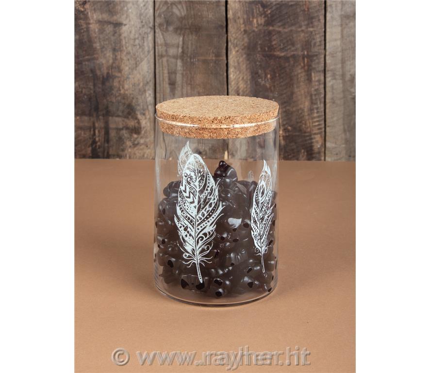 Mascherina mandala-piume A5