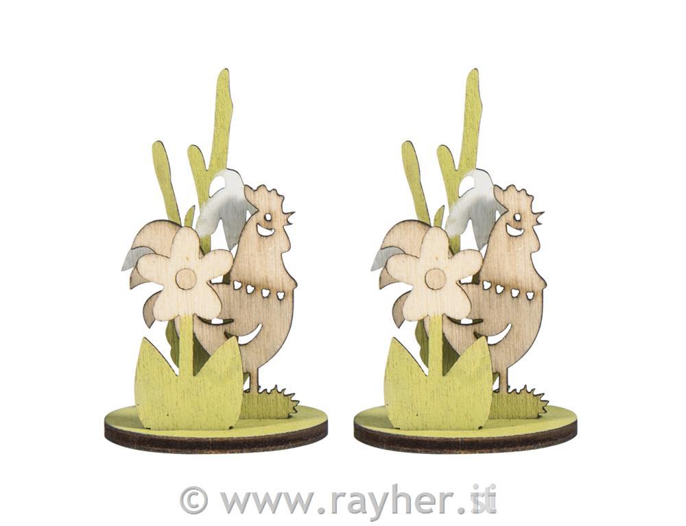 Maketa lesena, Velika noč, set 2