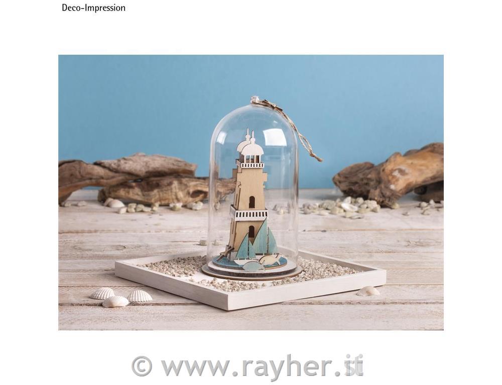 Wooden building kit Lighthouse, 25 pieces, tab-bag 1pc