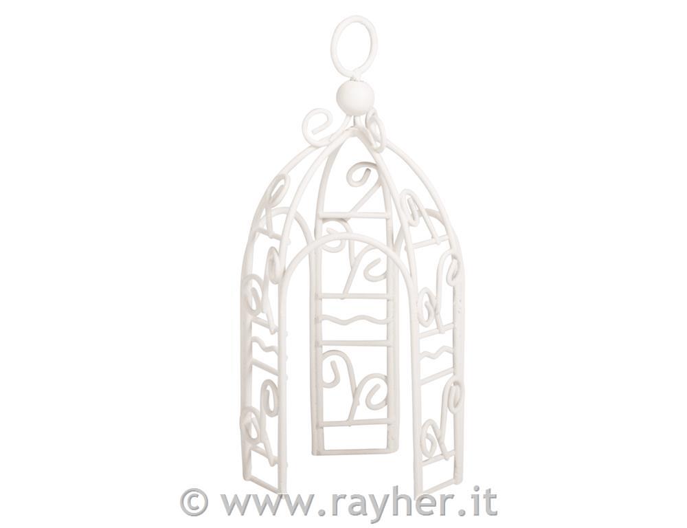 Pavillon, bianco, 6x6x12,5cm1pz