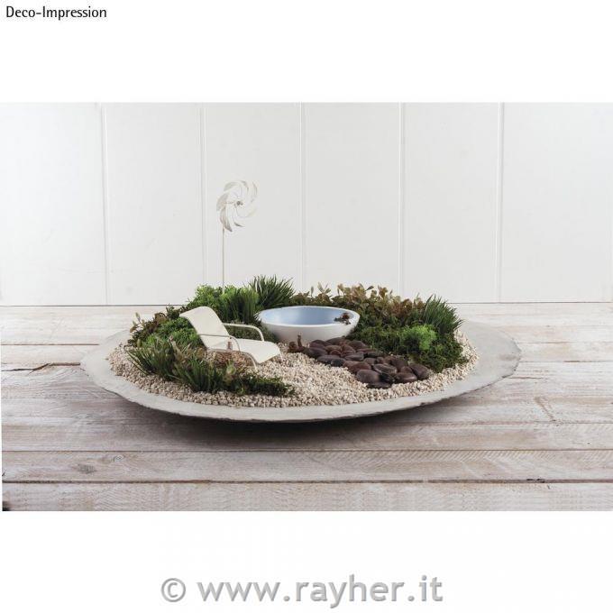 Ležalnik, bel, 6x3.3x4.5cm