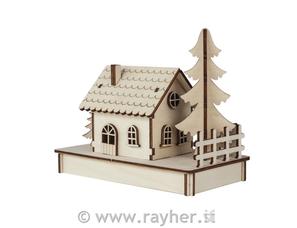 Kit bricolage legno casettax1, FSC 100 %