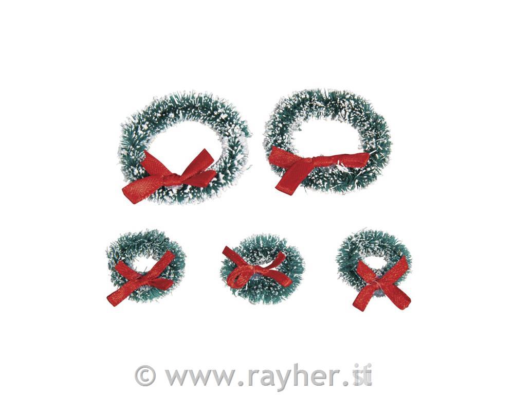 Božični venčki set 5