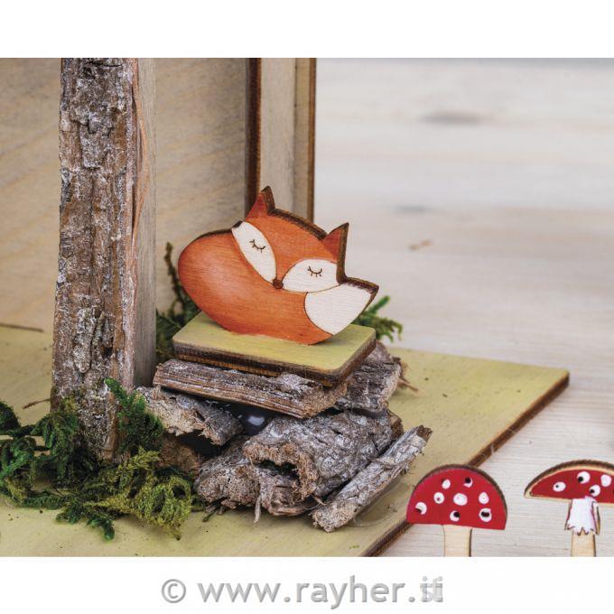 Wood.build.kit 3D Forest animals 45 Piec