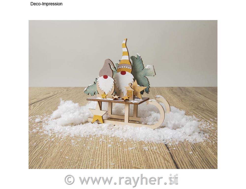 Kit legno Gnome12 pz; 11,5x5x16,5 cm