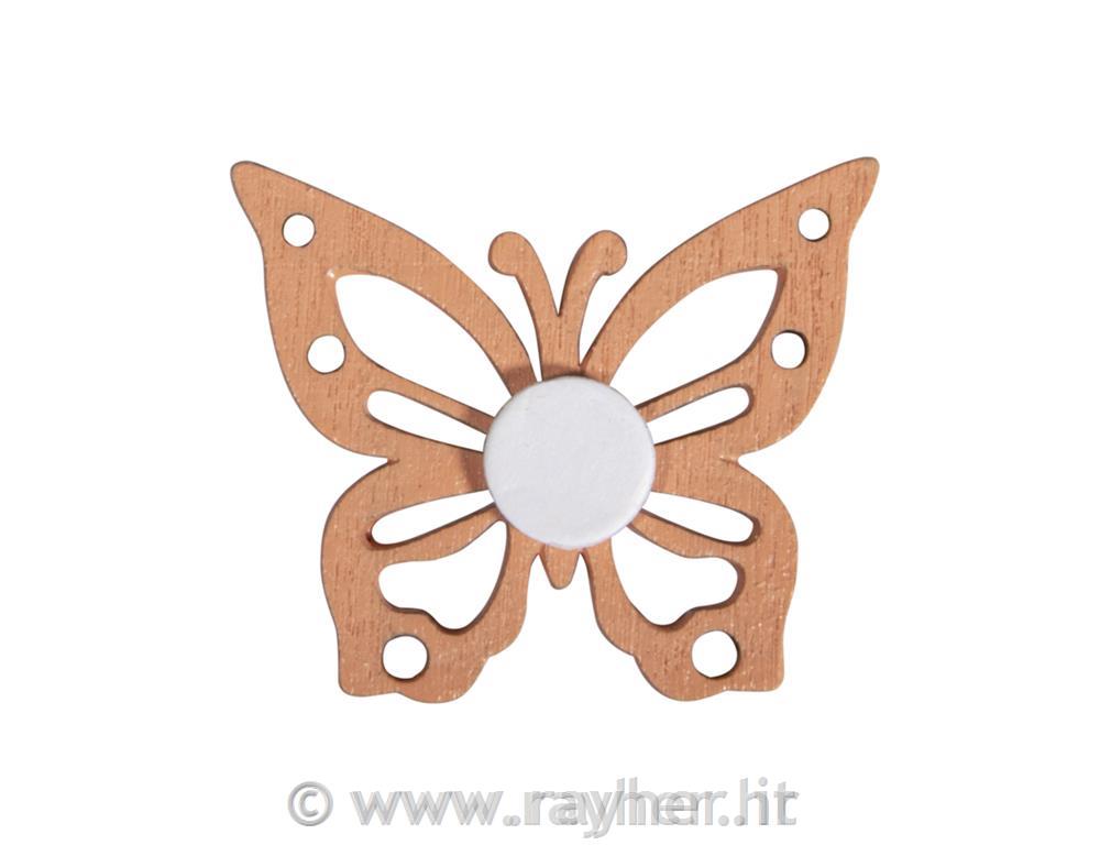 Lesene hiške, rožice, metulji, set 9