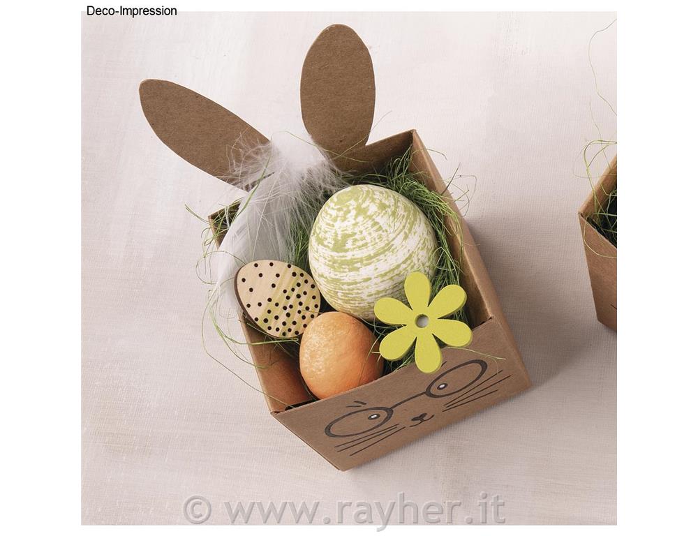 Uccelli e fiori in legno 2,3-3,3 cm; 15 pz