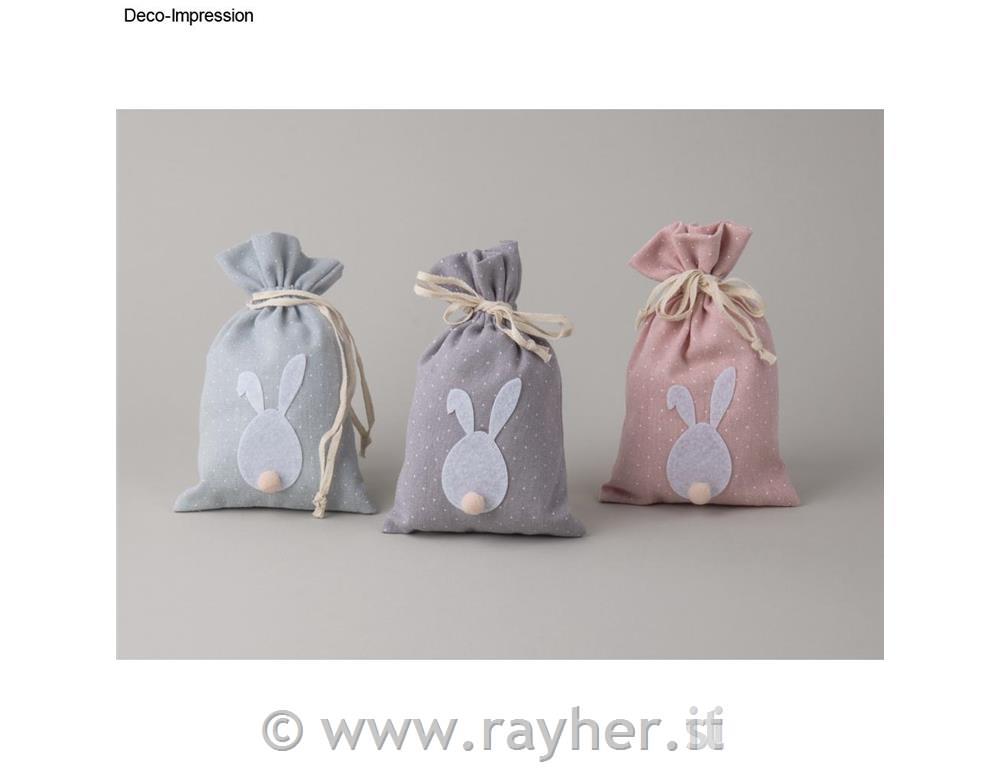 Ustvarjalni set; Vrečke z zajčki, set 3