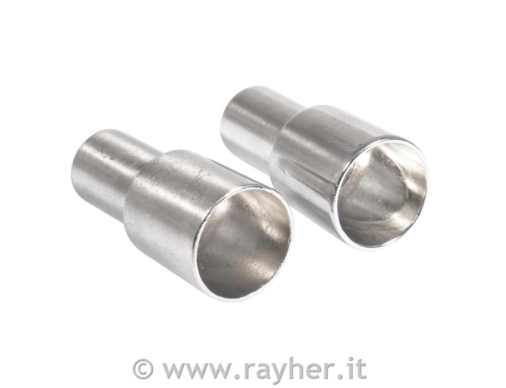 Candeliere in metallo 2,2 e 1,8x5cm