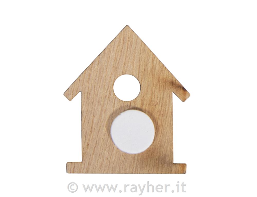 Leseni okraski, Na vrtu, 2,2-4cm, set 14